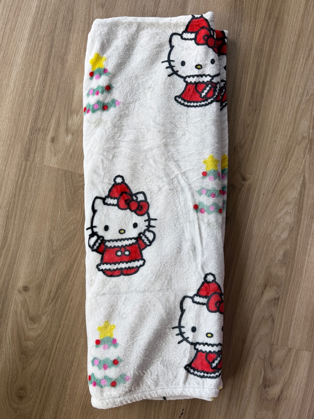 Hello Kitty Christmas Throw Blanket
